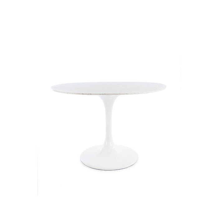 Tulip Marble Oval Saarinen Table - 170 x 110