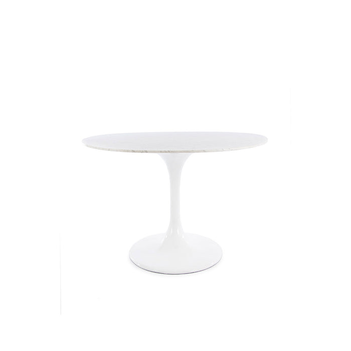 Tulip Marble Oval Saarinen Table - 198 x 120