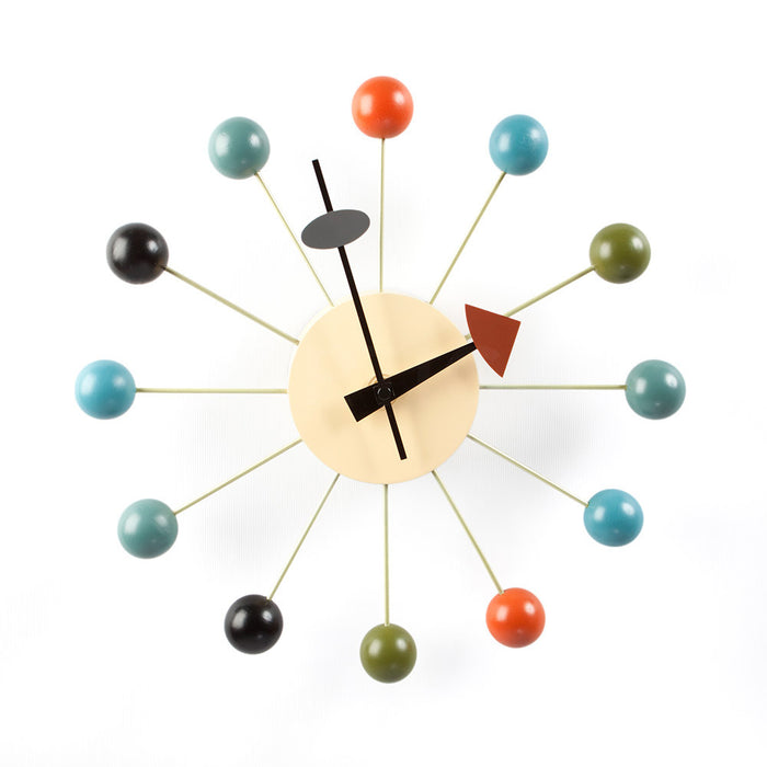 George Nelson Style Ball Wall Clock