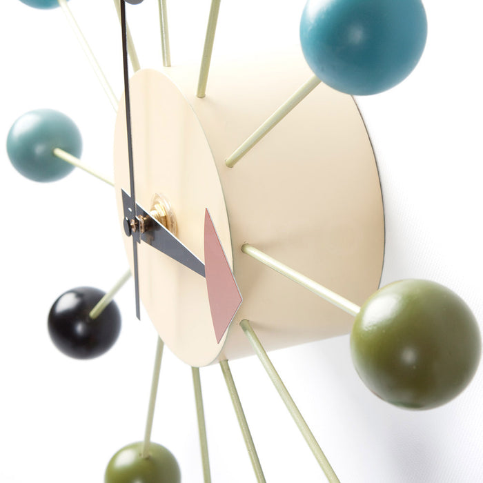 George Nelson Style Ball Wall Clock