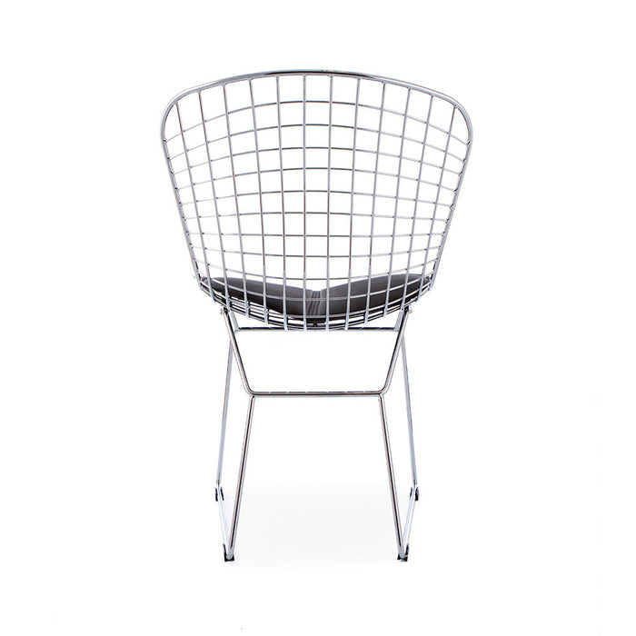 Chrome Wire Bertoia Style Side Chair