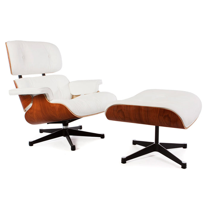 Classic Eames Style Lounge Chair Set