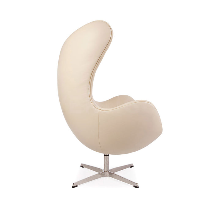 Leather Jacobsen Style Classic Egg Chair