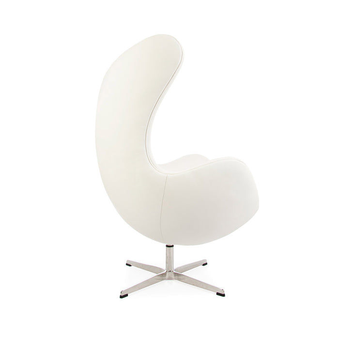 Leather Jacobsen Style Classic Egg Chair