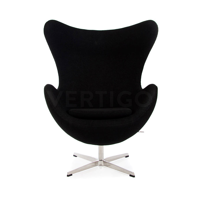 Wool Jacobsen Style Egg Chair