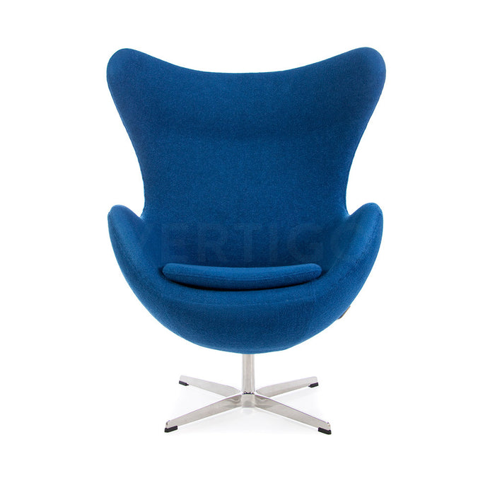 Wool Jacobsen Style Egg Chair