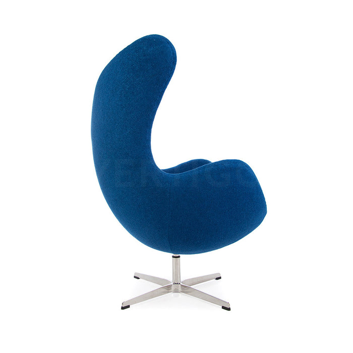 Wool Jacobsen Style Egg Chair