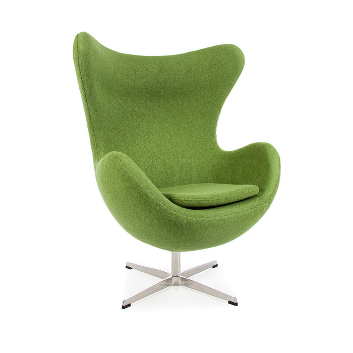 Wool Jacobsen Style Egg Chair