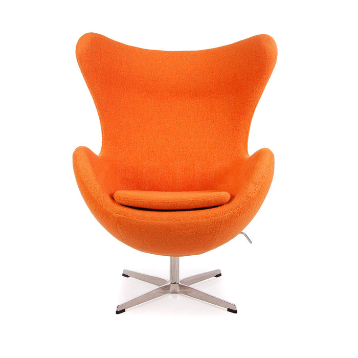 Wool Jacobsen Style Egg Chair