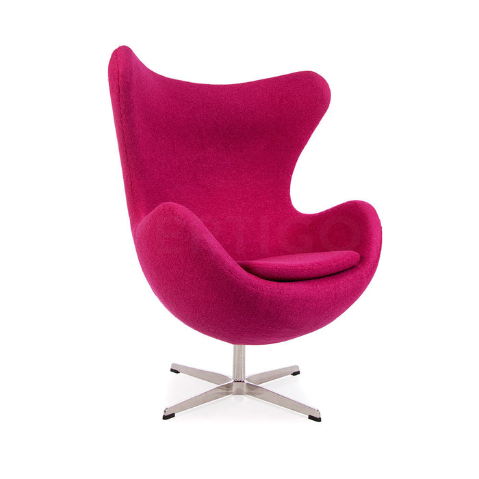 Wool Jacobsen Style Egg Chair