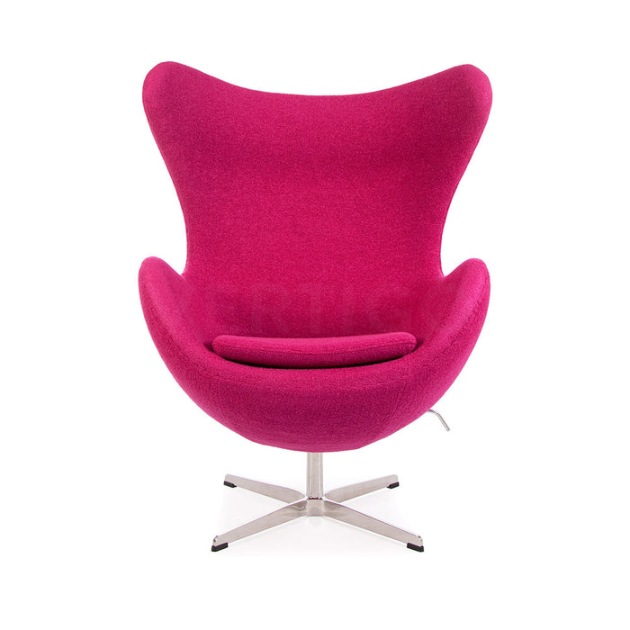 Wool Jacobsen Style Egg Chair