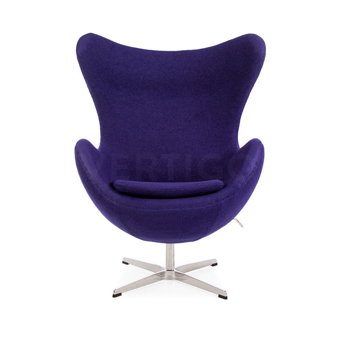 Wool Jacobsen Style Egg Chair