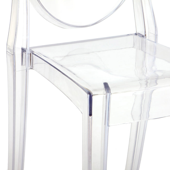 Victoria Ghost Starck Style Side Chair