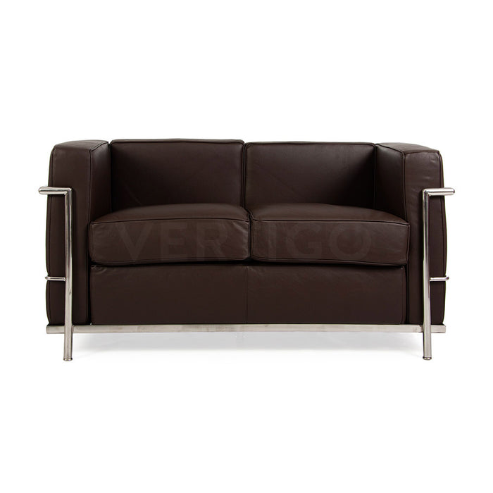 LC2 Petit Le Corbusier Style 3 Seat Sofa