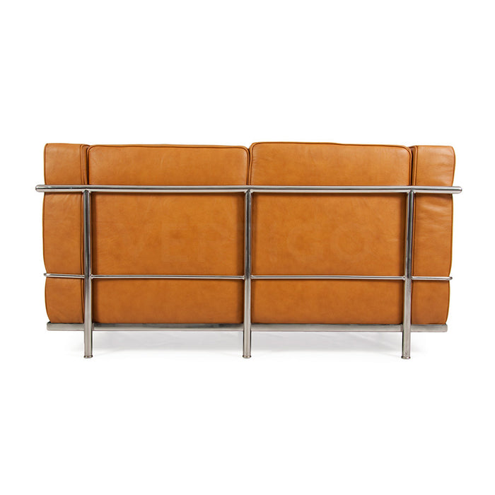 LC2 Petit Le Corbusier Style 2 Seat Sofa