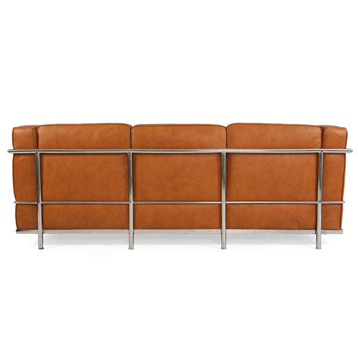 LC2 Petit Le Corbusier Style 3 Seat Sofa