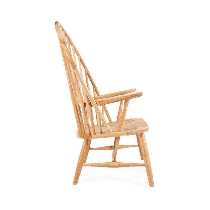 Peacock Hans Wegner Style Lounge Chair