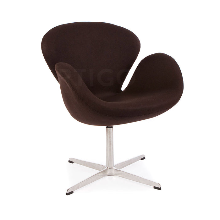 Cashmere Jacobsen Style Swan Chair