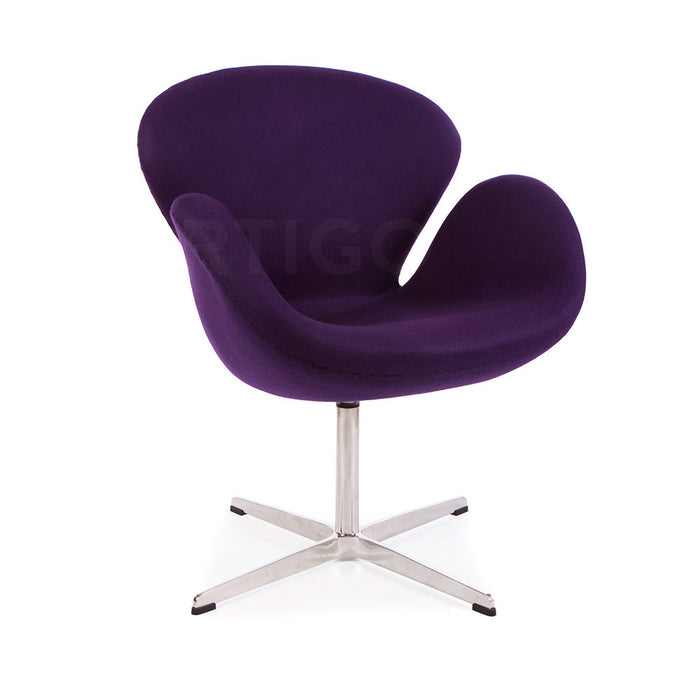 Cashmere Jacobsen Style Swan Chair