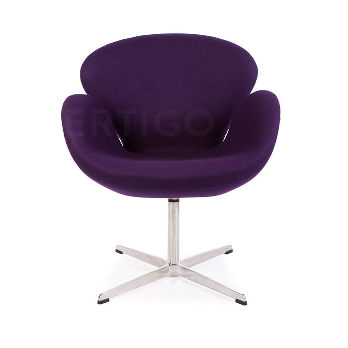 Cashmere Jacobsen Style Swan Chair