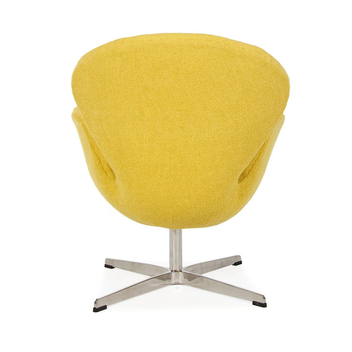 Wool Jacobsen Style Swan Chair