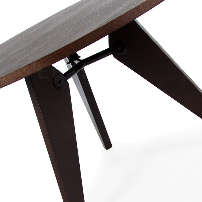 Circular Jean Prouve Style Dining Table